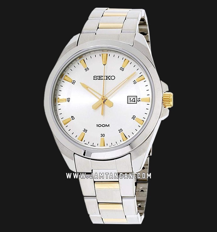 Seiko Classic SUR211P1 Neo Silver Dial Stainless Steel Strap
