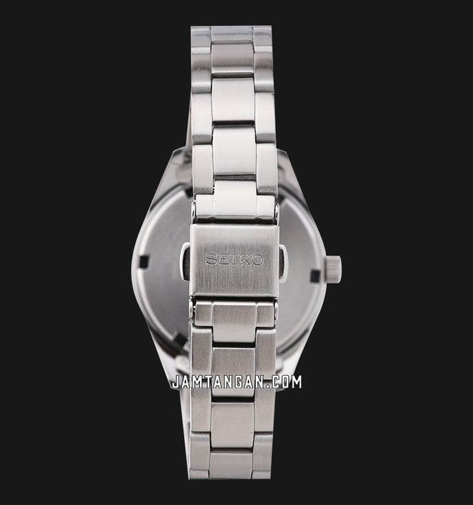 Seiko SUR349P1 Ladies Discover More Silver Dial Stainless Steel Strap