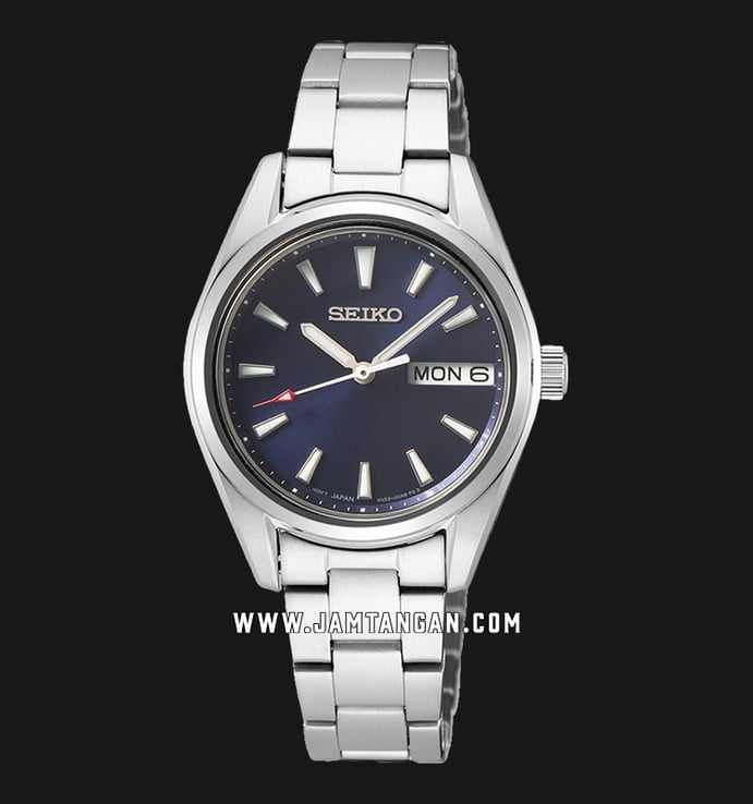 Seiko Classic SUR353P1 Blue Dial Stainless Steel Strap