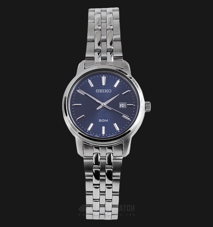 Seiko Classic SUR665P1 Neo Blue Dial Stainless Steel Strap