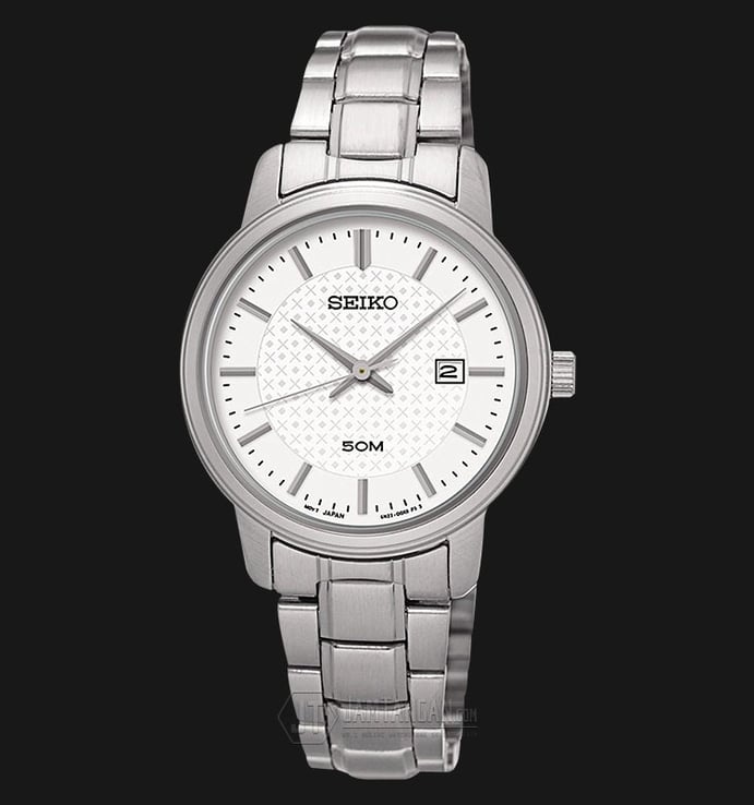 Seiko Classic SUR751P1 Silver Dial Stainless Steel Bracelet
