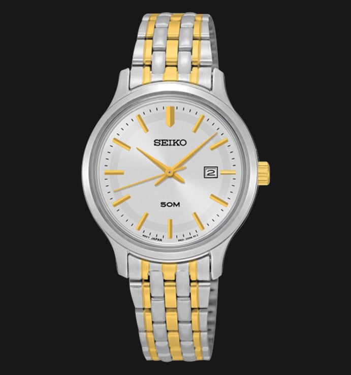 Seiko Classic SUR793P1 Silver Dial Two Tone Stainless Steel