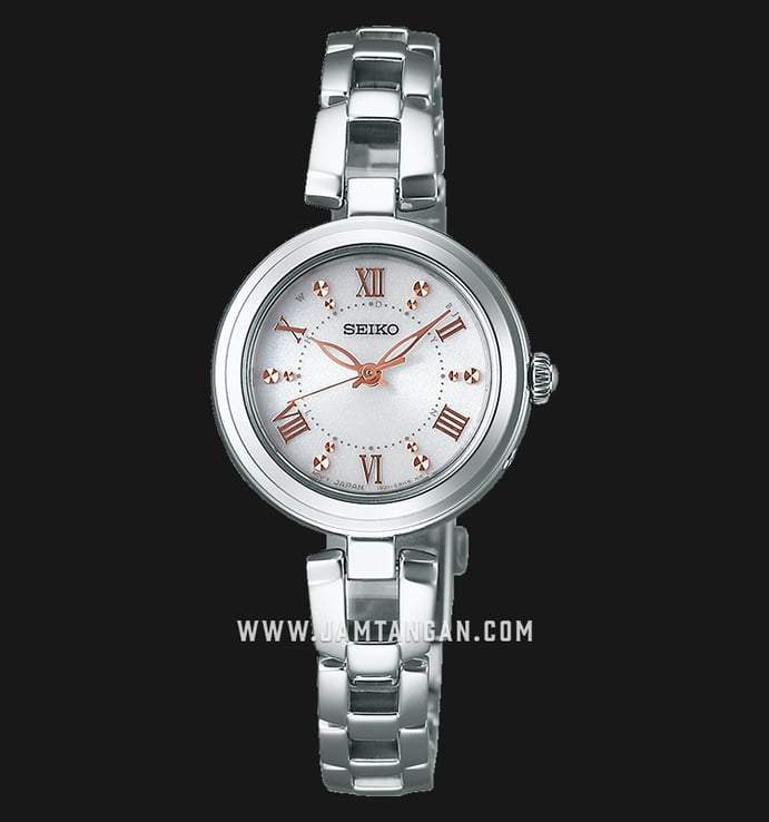 Seiko SWFH089 Selection Silver Dial Stainless Steel Strap
