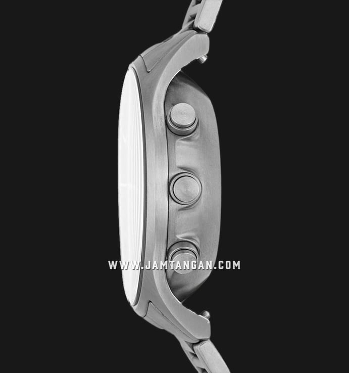 Skagen Holst SKT1305 Hybrid Smartwatch Black Dial Grey Titanium Strap