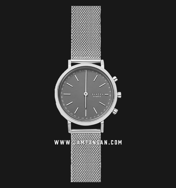Skagen SKT1409 Jorn Hybrid Smart Watch Ladies Grey Dial Grey Stainless Steel