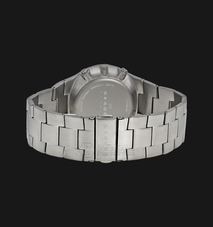 Skagen SKW6076 Balder Chronograp Grey Dial Titanium Bracelet Watch