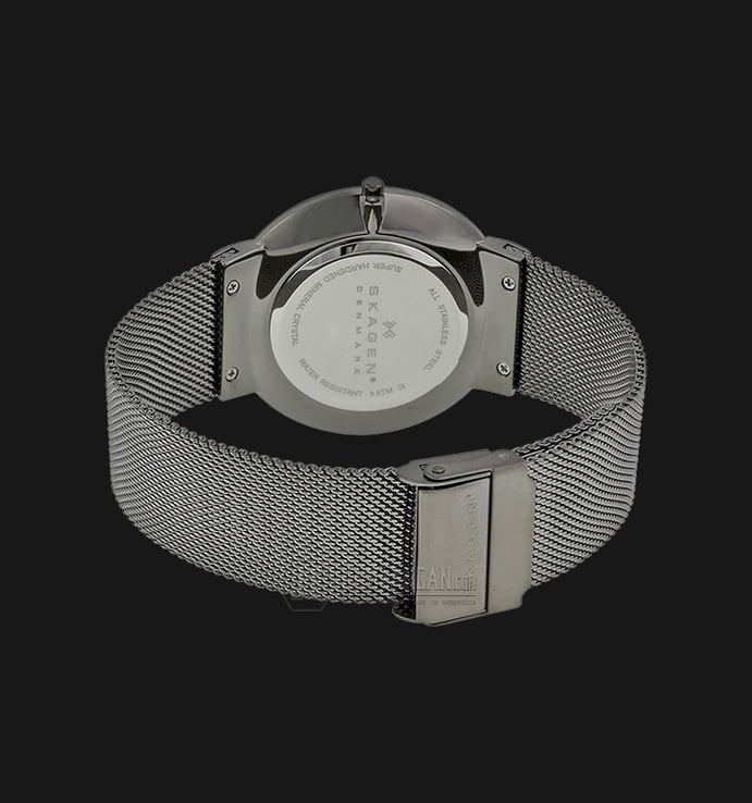 Skagen SKW6108 Ancher Grey Dial Grey Stainless Steel Mesh Bracelet Watch