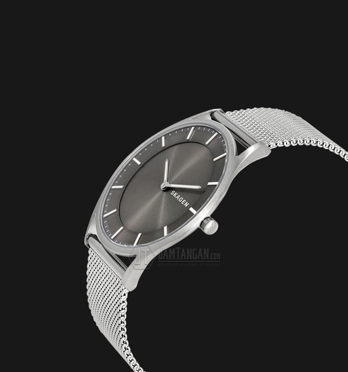 Skagen SKW6239 Holst Gray Dial Stainless Steel Mesh Bracelet Watch