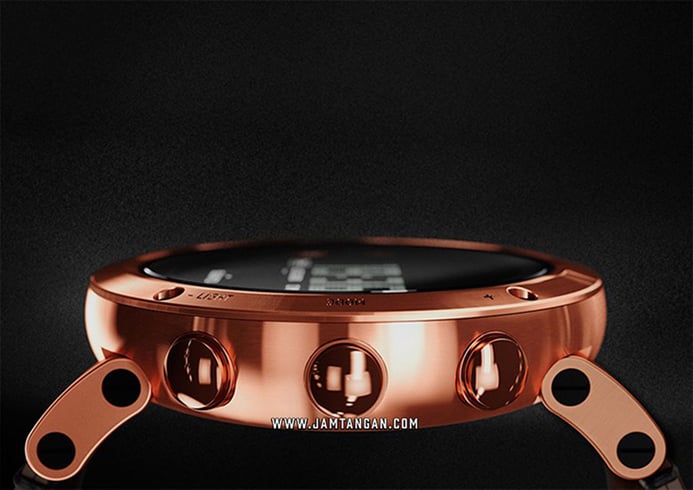 Suunto SS021213000 Essential Copper Digital Dial Brown Leather Strap