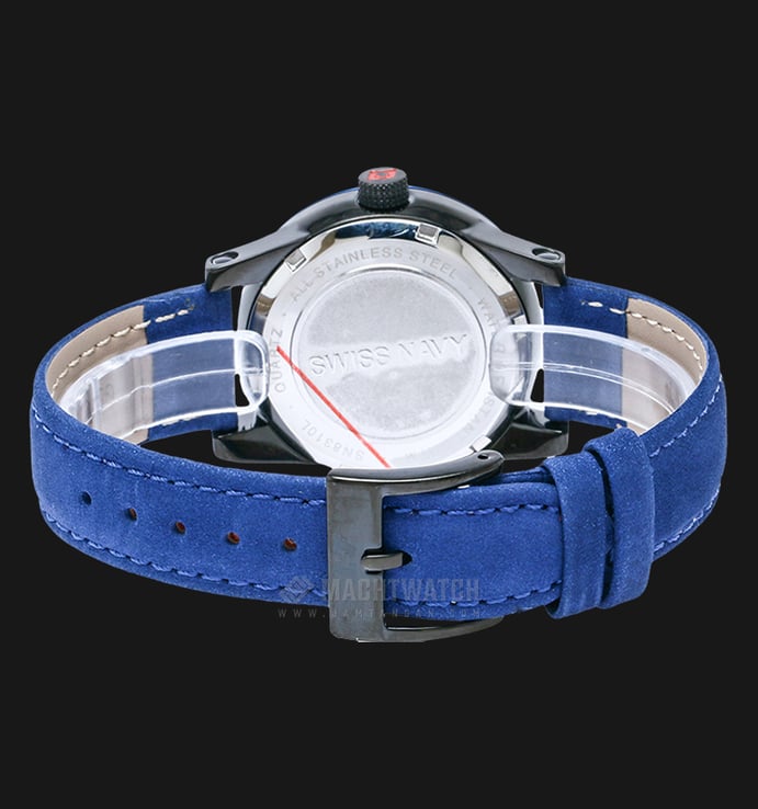 SWISS NAVY 8310LABBL Ladies Blue Dial Blue Leather Strap