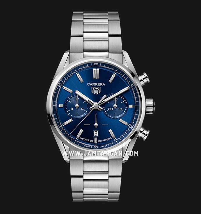 TAG Heuer Carrera CBN2011.BA0642 Automatic Chronograph Blue Dial Steel Strap