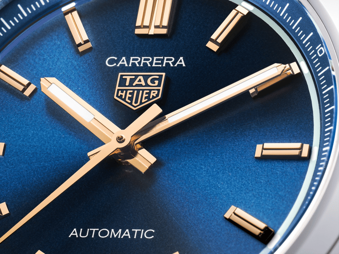 TAG Heuer Carrera WBN2311.BA0001 Automatic Blue Sunray Brushed Dial Fine Brushed Steel Strap