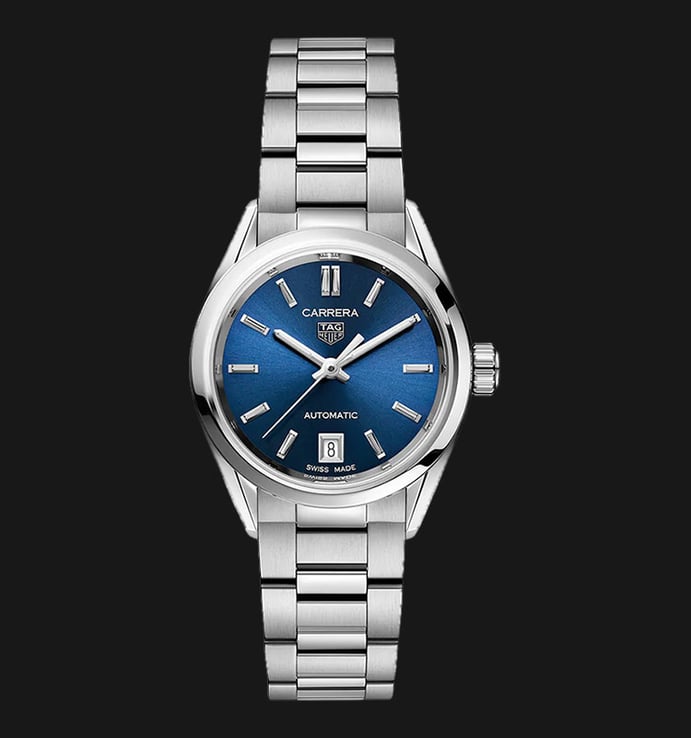 TAG Heuer Carrera WBN2411.BA0621 Automatic Blue Dial Fine Brushed Steel Strap