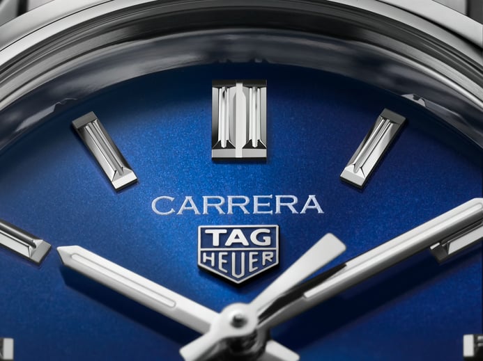 TAG Heuer Carrera WBN2411.BA0621 Automatic Blue Dial Fine Brushed Steel Strap