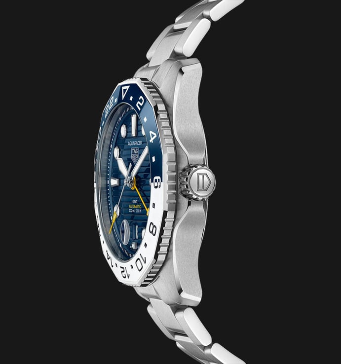 TAG Heuer Aquaracer WBP2010.BA0632 Professional 300 GMT Automatic Blue Dial Steel Strap