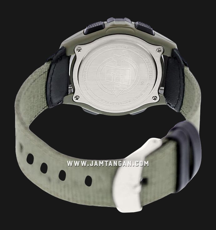 Timex Expedition T49993 Digital Dial Green Fabric Strap