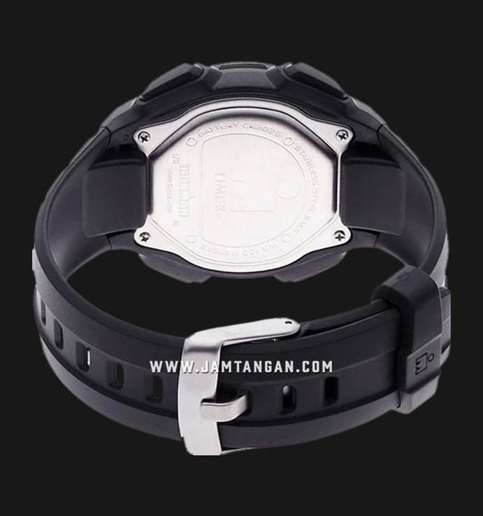 Timex Ironman T5K822 Indiglo Digital Dial Black Resin Strap
