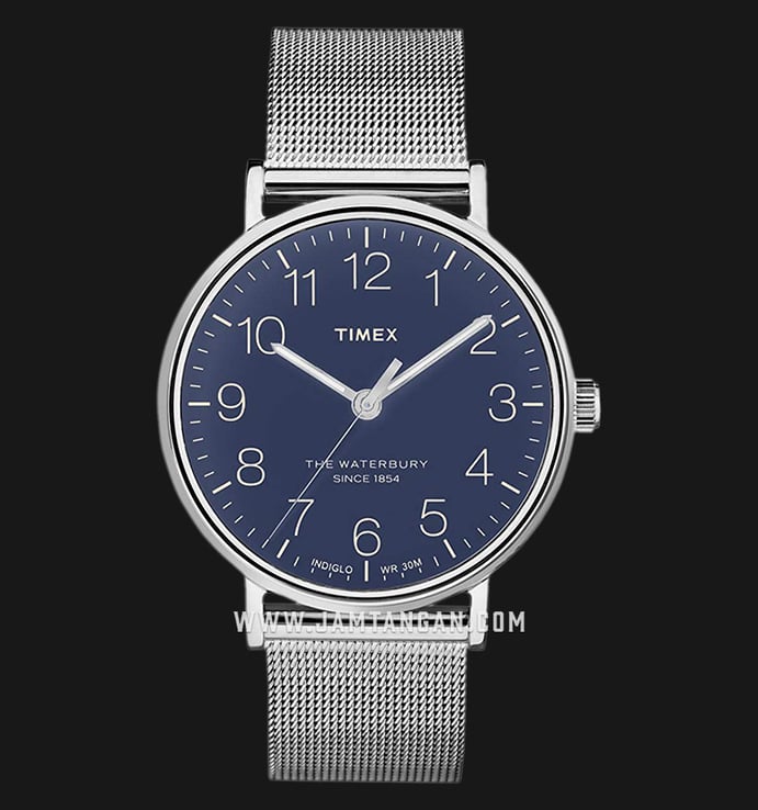 Timex The Waterbury TW2R25900 Blue Dial Stainless Steel Strap