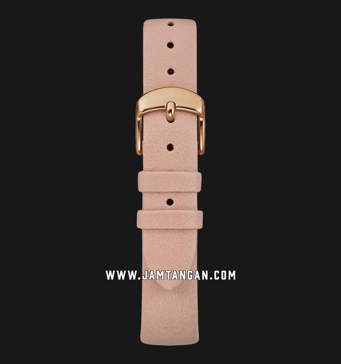 Timex Metropolitan TW2R85200 Ladies Silver Dial Pink Leather Strap