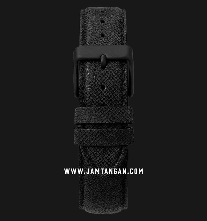 Timex TW2T34900 Southview Black Dial Black Leather Strap