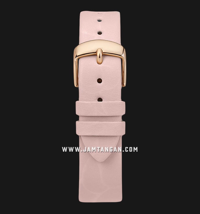  Timex Transcend TW2T35300 Mother of Pearl Dial Pink Leather Strap