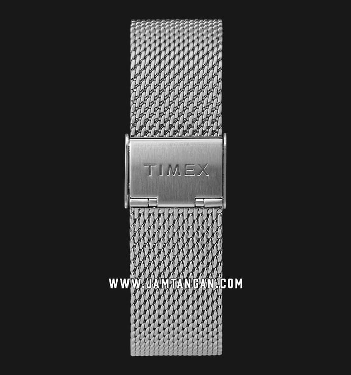 Timex Waterbury TW2T70200 Automatic Men Black Dial Mesh Stainless Steel Strap