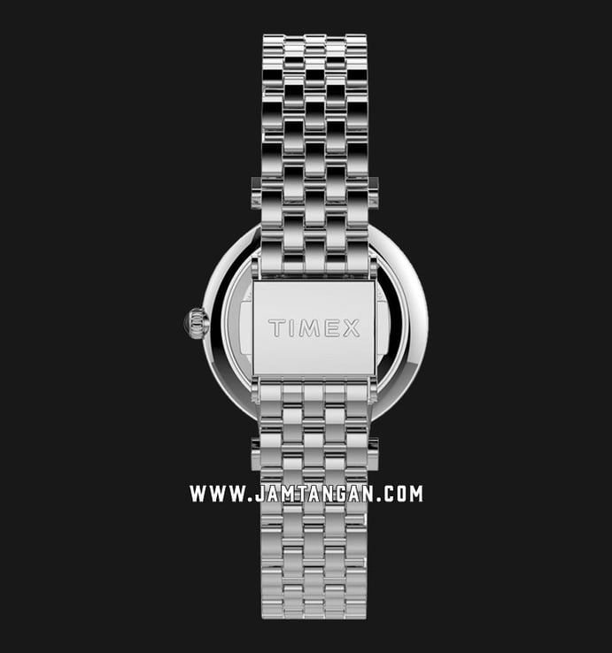 Timex Parisienne TW2T78700 Mother of Pearl Dial Stainless Steel Strap