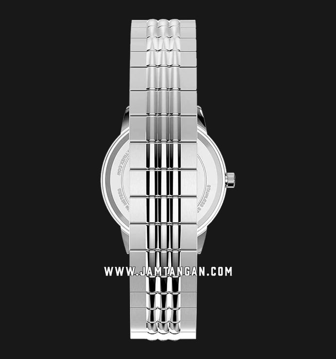 Timex Easy Reader TW2U08600 Indiglo White Dial Stainless Steel Strap