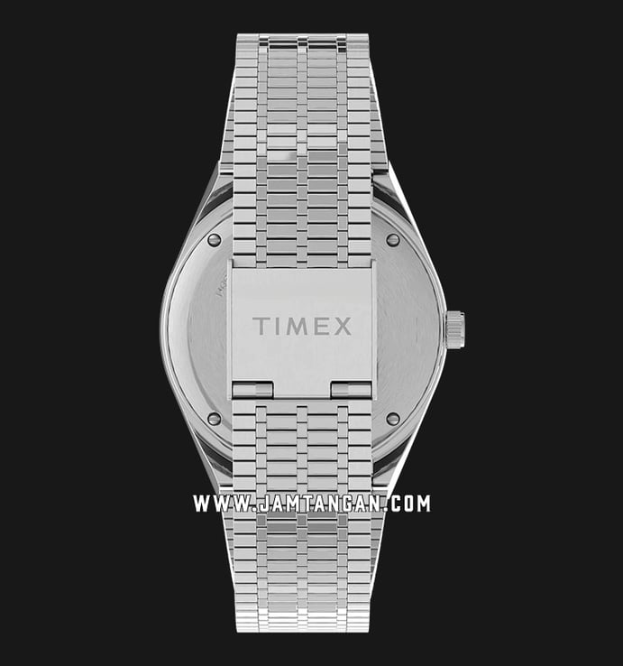 Timex Q Reissue TW2U61900 Blue Dial Stainless Steel Strap