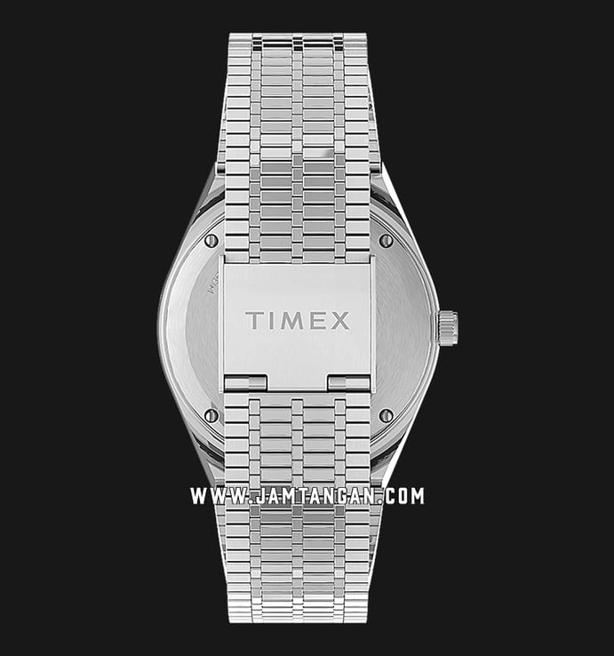 Timex Q TW2U95500 Blue Dial Stainless Steel Strap