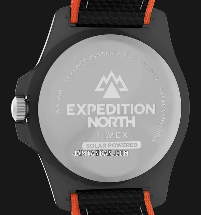 Timex Expedition TW2V66100 North Freedive Ocean Black Dial Black Tide Fabric Strap