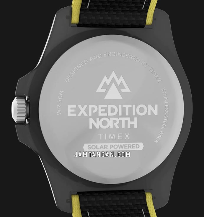 Timex Expedition TW2V66200 North Freedive Ocean Black Dial Black Tide Fabric Strap
