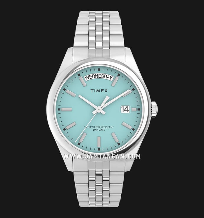 Timex Legacy TW2V68400 Ladies Blue Dial Stainless Steel Strap
