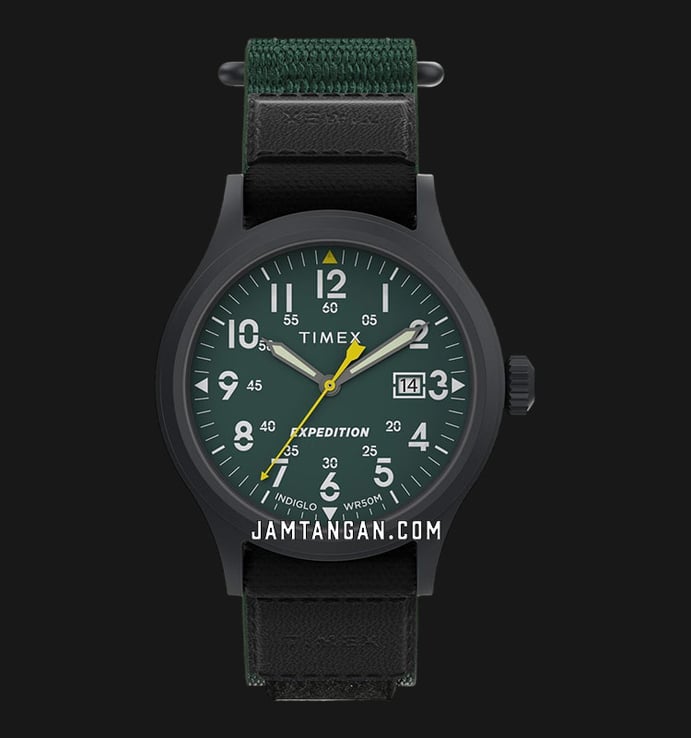 Timex Expedition TW4B29700 Men Scout Green Dial Green Fabric Strap