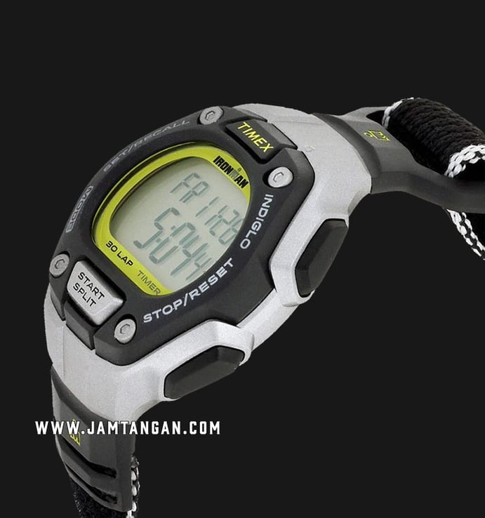 Timex Ironman TW5K89800 Chronograph Ladies Digital Dial Dual Tone Nylon Strap