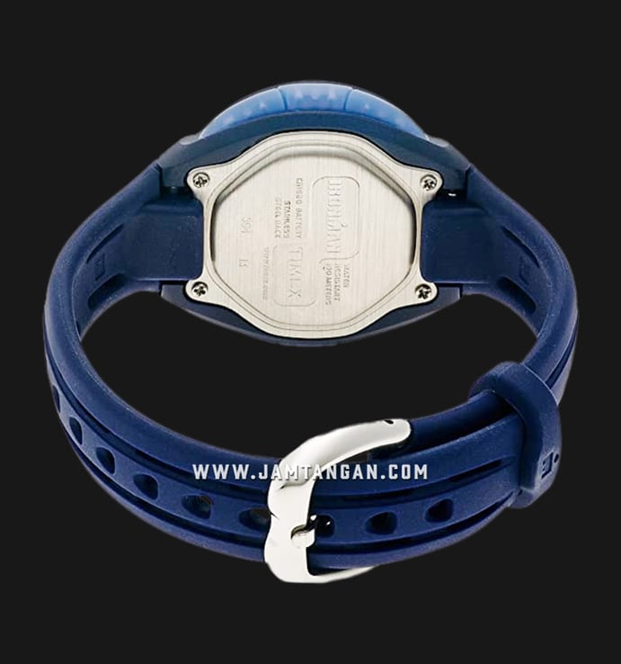 Timex Ironman Sleek TW5K90500 Digital Dial Navy Blue Resin Strap