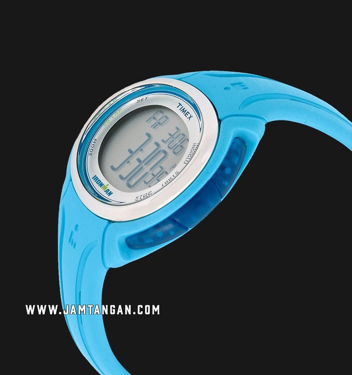 Timex Ironman TW5K90600 Sleek Digital Dial Blue Resin Strap