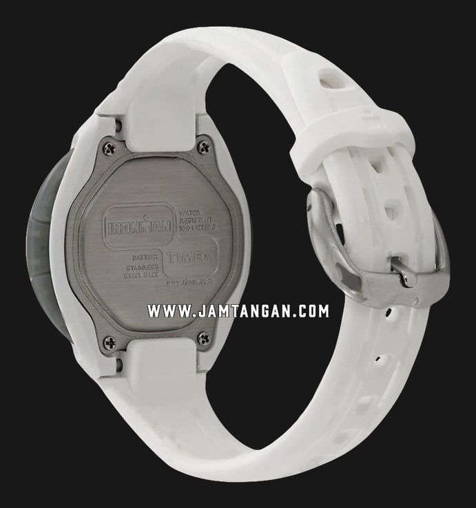Timex Ironman Sleek TW5K90700 Digital Dial White Resin Strap