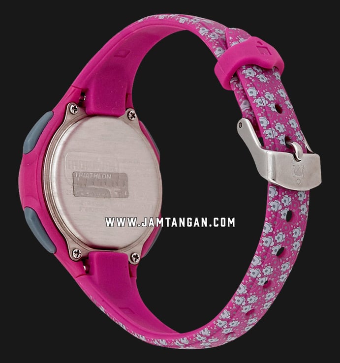 Timex Ironman Essential 10 TW5M07000 Ladies Digital Dial Pink Resin Strap