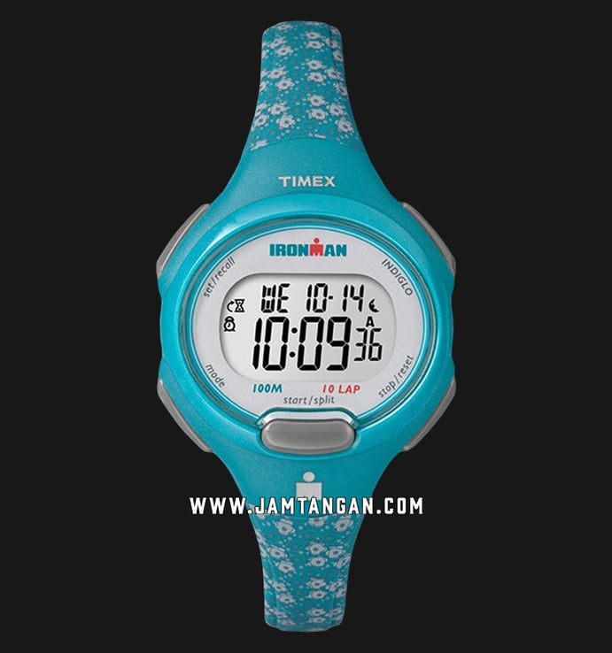 Timex Ironman TW5M07200 Essential 10 Ladies Digital Dial Tosca Resin Strap