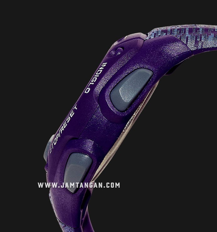 Timex Ironman Classic TW5M07500 Ladies Digital Dial Purple Resin Strap