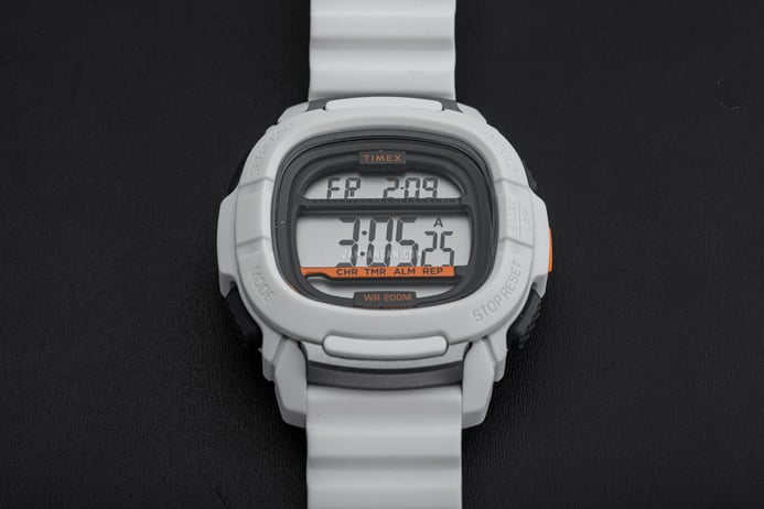 Timex Command TW5M26400 Digital Dial White Silicone Strap