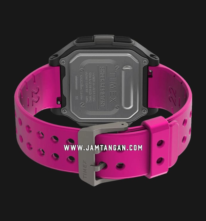Timex Command Urban TW5M29200 Digital Dial Pink Rubber Strap