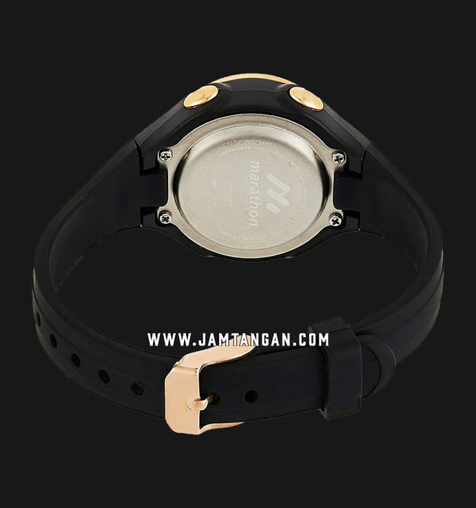 Timex Marathon TW5M32800 Ladies Digital Dial Black Rubber Strap
