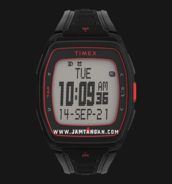 Timex Ironman Classic TW5M47500 Digital Dial Black Silicone Strap