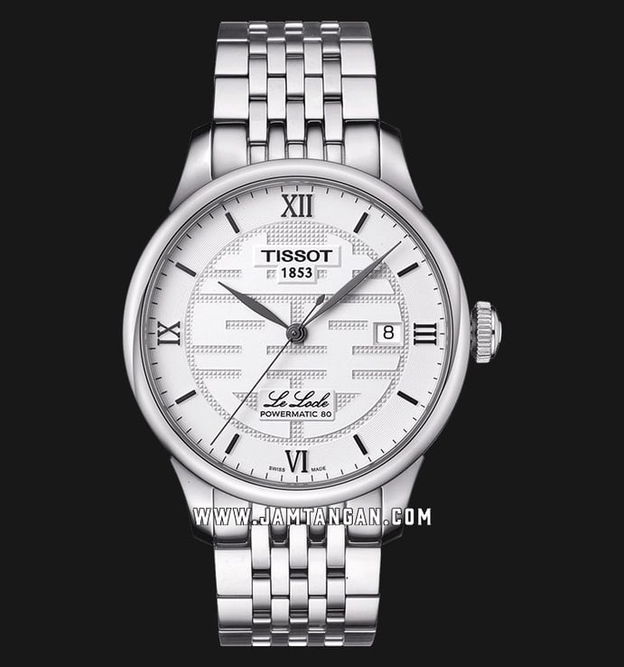 Tissot Le Locle T006.407.11.033.01 Automatic Men Silver Dial Stainless Steel Strap