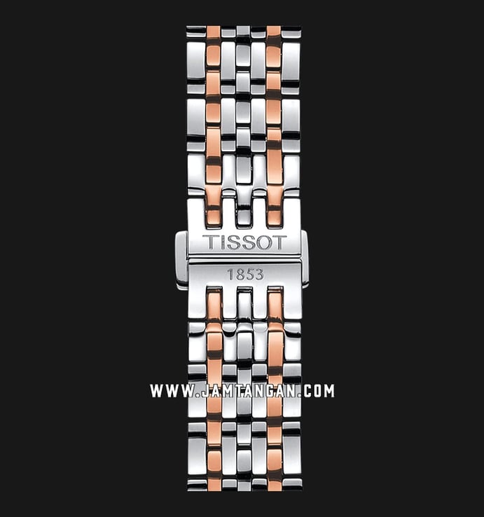 Tissot T-Classic T006.407.22.036.00 Le Locle Powematic80 Silver Dial Dual Tone Stainless Steel Strap