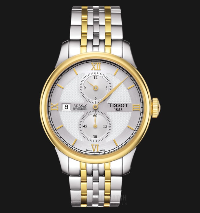 TISSOT T-Classic T006.428.22.038.02 Le Locle Automatic Regulateur Silver Dial Stainless Steel Strap