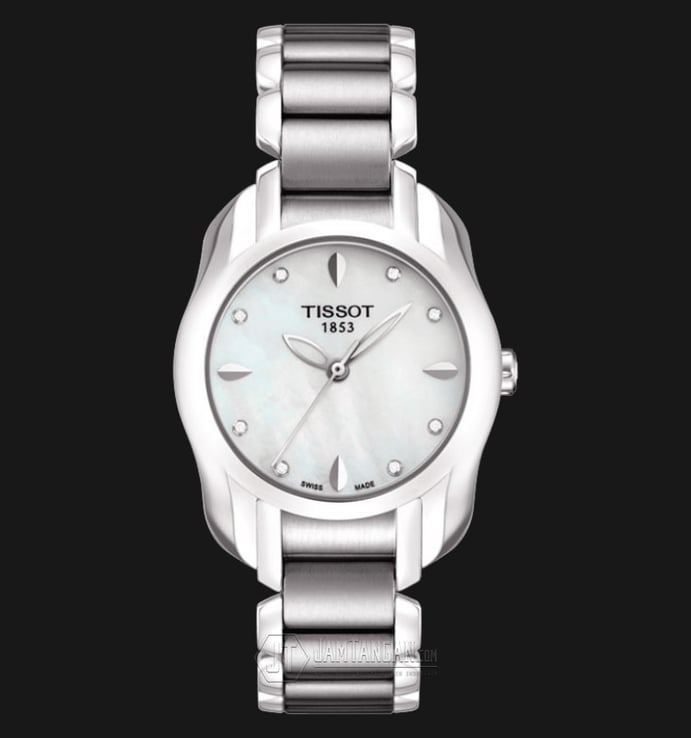TISSOT T-Wave Round White Mother Of Silver Stainless Steel T023.210.11.116.00