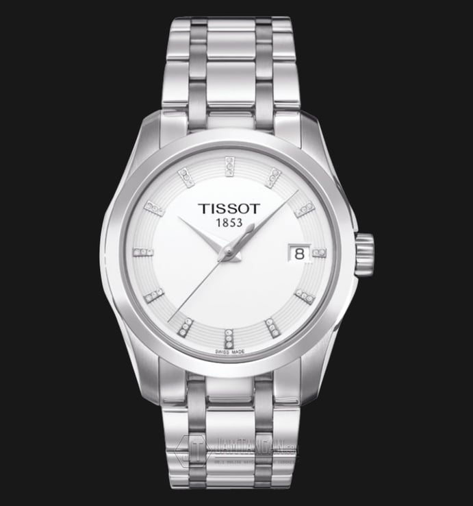TISSOT Couturier Silver Dial Stainless Steel T035.210.11.016.00